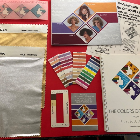 HOW TO DO A COLOR ANALYSIS--A BEGINNER'S KIT WITH EVERYTHING YOU NEED TO… - Picture 7 of 9